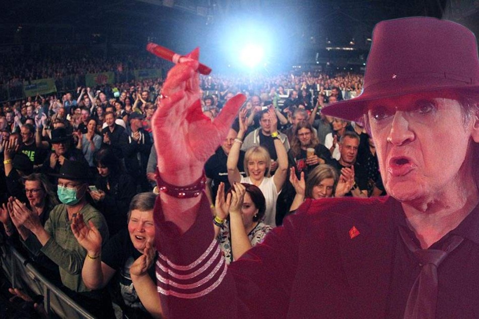 8000 Fans am Start! Udo Lindenberg rockt Chemnitz