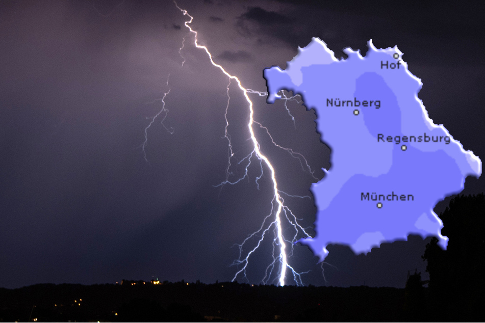 Schwere Gewitter in Bayern befürchtet: Warnung auch für München