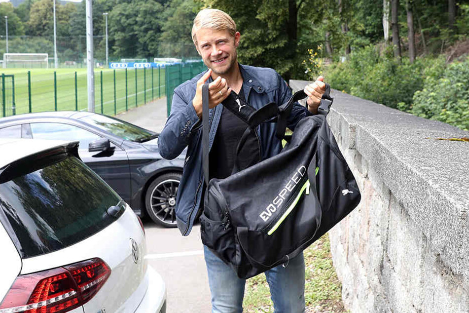 164 Spiele hat Jan Hochscheidt bisher für Aue bestritten, 26 Tore geschossen. Ab August sollen etliche dazukommen. Er hat bis 2021 unterschrieben.