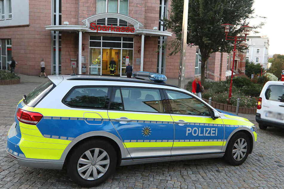 Die Polizei ist vor Ort.
