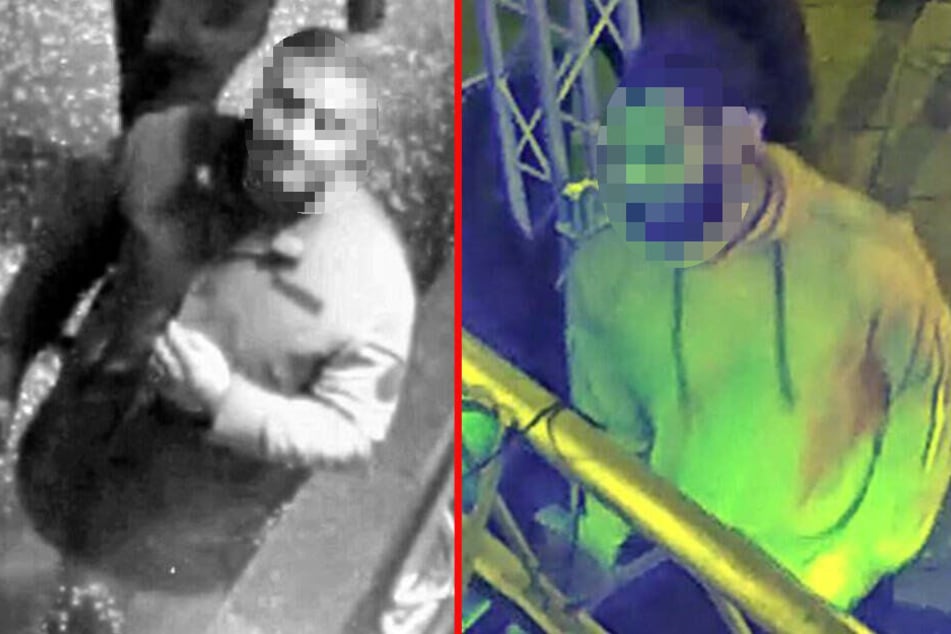 Die Polizei suchte nach diesen beiden Männern