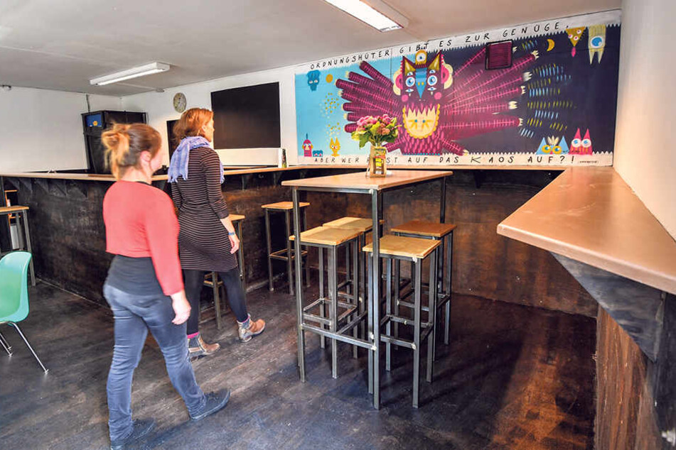 Hier gingen früher die Biere über den Tresen: In der ehemaligen Kneipe lädt
die Neustadt-Kümmerin zu ihren Sprechstunde.