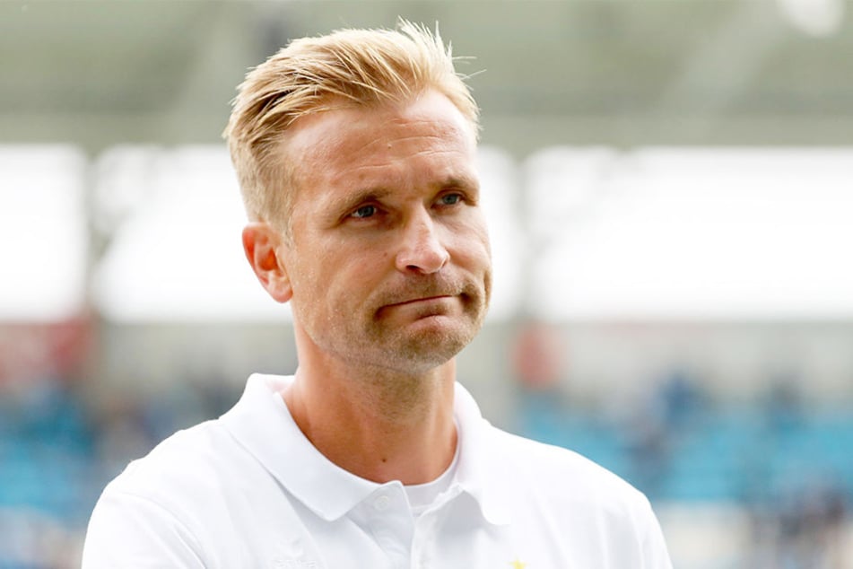 CFC-Coach David Bergner verließ die Pressekonferenz vorzeitig.