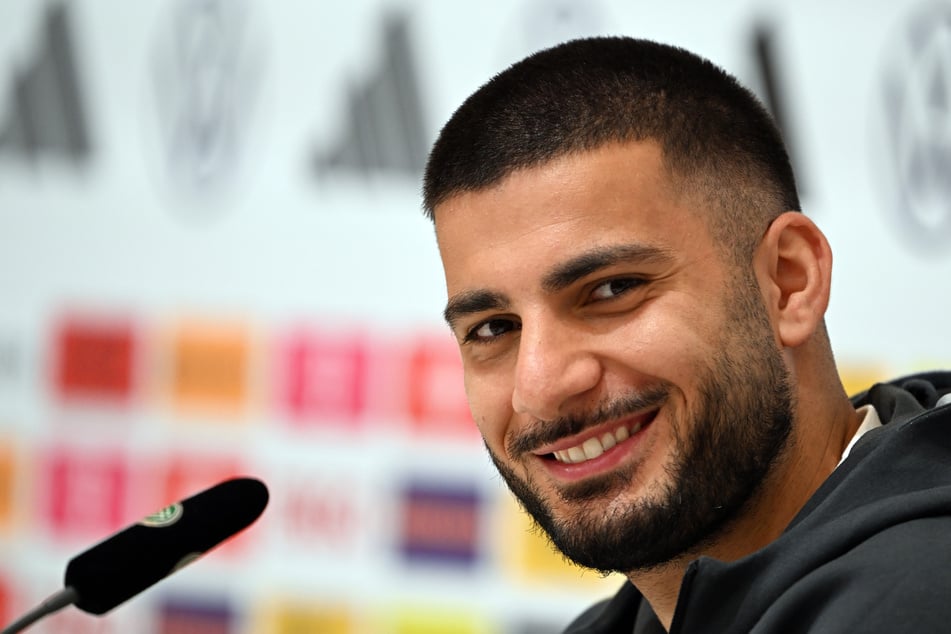 Deniz Undav (27) hatte auf der DFB-Pressekonferenz einiges über seine Essgewohnheiten zu erzählen.