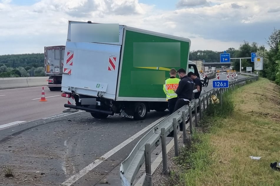 Laut Polizei wurde eine Person dabei verletzt.