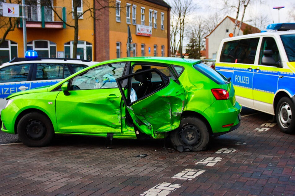 Im brandenburgischen Leegebruch ist es zu einem schweren Unfall gekommen.