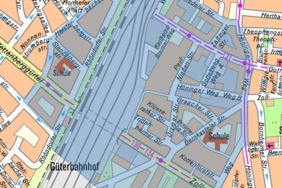 Der Evakuierungsradius beträgt 500 Meter.