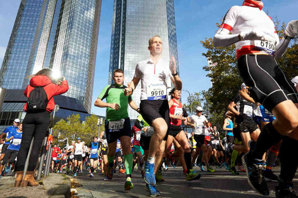 Der Frankfurt-Marathon (Foto aus dem Jahr 2017) gilt als der älteste City-Marathon Deutschlands.