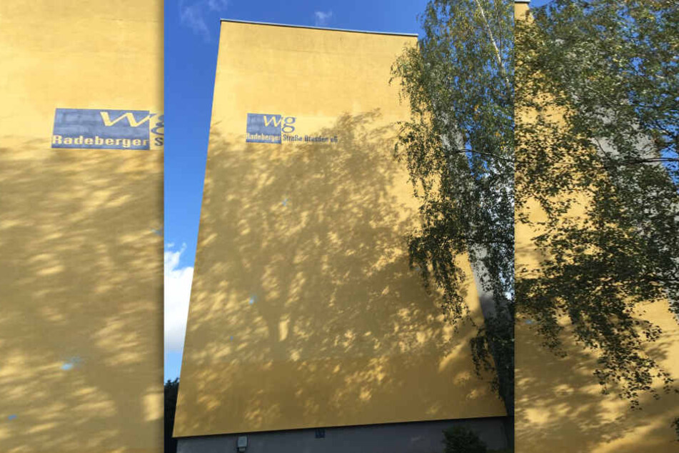 Am Freitagmittag war das Putin-Bild bereits wieder weg.