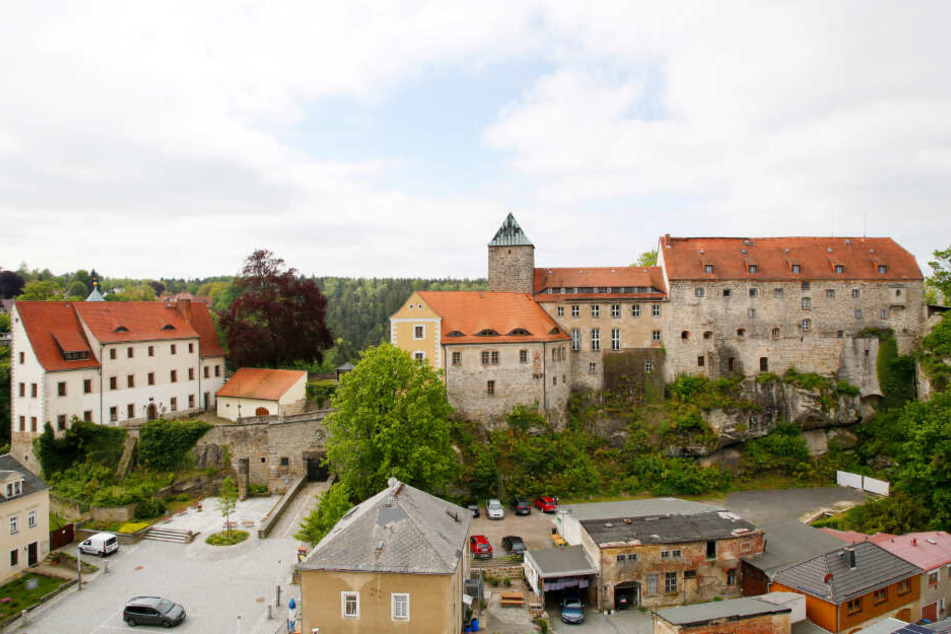 Die Burg Hohnstein ist "auf dem Weg".