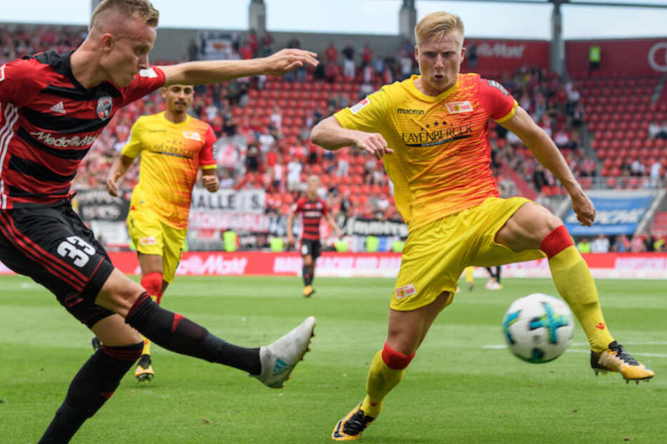 Kristian Pedersen (23) im Juli 2017 beim Auswärtsspiel in Ingolstadt.