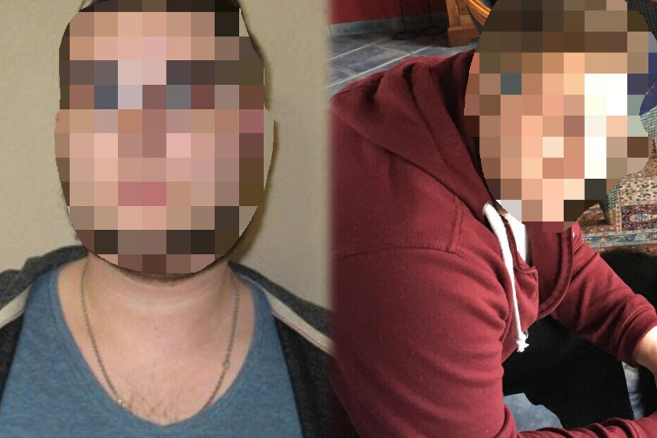 Die Foto-Montage zeigt zwei Aufnahmen des Gesuchten.