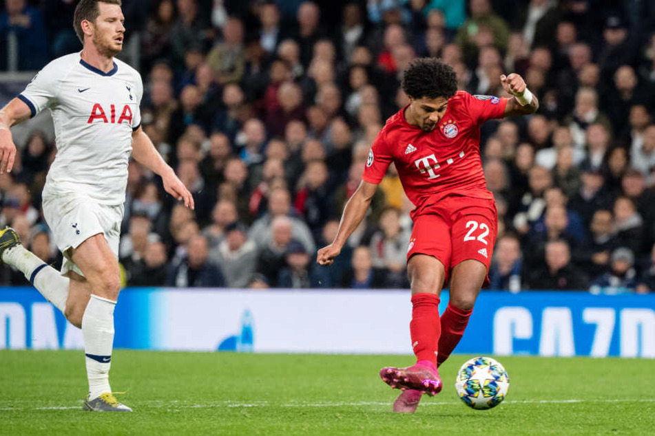 Serge Gnabry, beim FC Bayern aktuell in bestechender Form. Auch hier gegen die Tottenham Hotspurs beim 7:2-Triumph im Wohnzimmer der Nordlondoner vor wenigen Wochen.