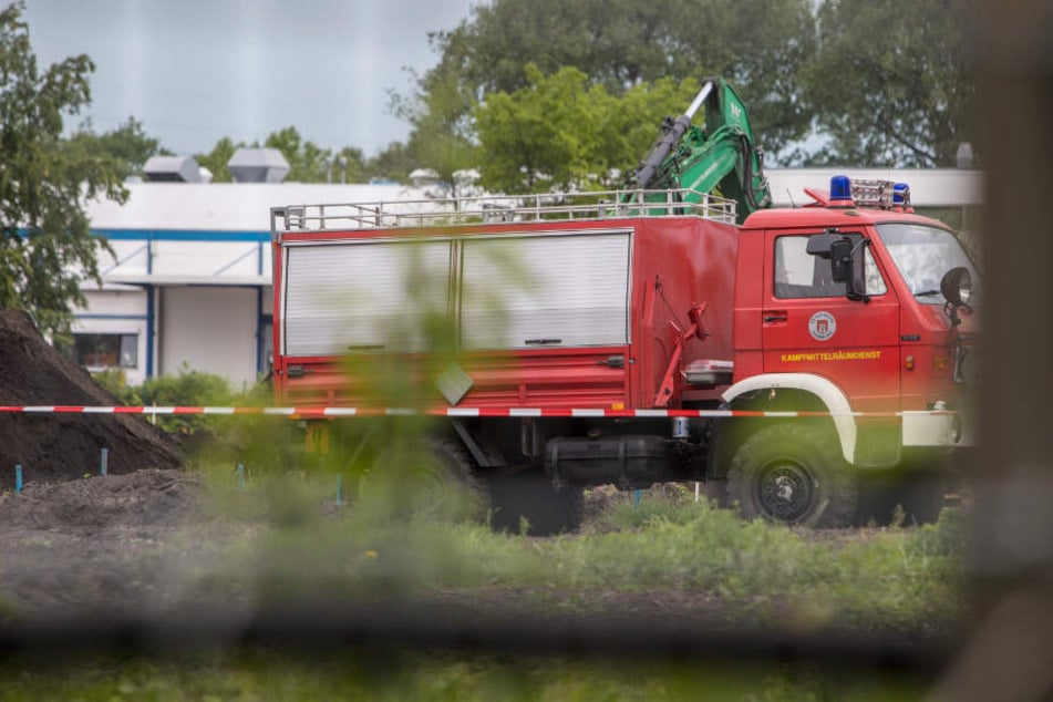 Die erste Bombe in Wilhelsmburg musste der Kampfmittelräumdienst Anfang Juni bergen.