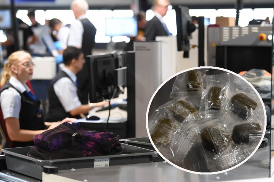 Fotomontage: Die Coca-Bonbond fallen unter das Betäubungsmittel-Gesetz, weshalb die alte Dame nun mit einer Anzeige rechnen muss.