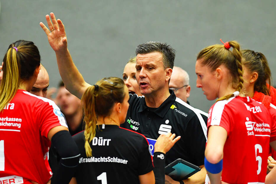 DSC-Coach Alex Waibl wirbt um Geduld für sein neuformiertes Team.