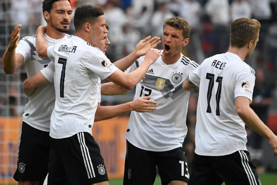 Die deutsche Nationalmannschaft will in Russland bei der WM 2018 den Titel verteidigen.