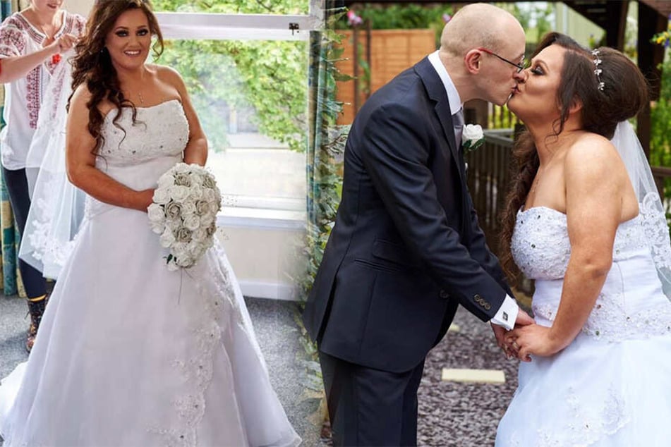 Alles neu: Chelsey Goold verwandelte sich komplett für ihre Hochzeit.