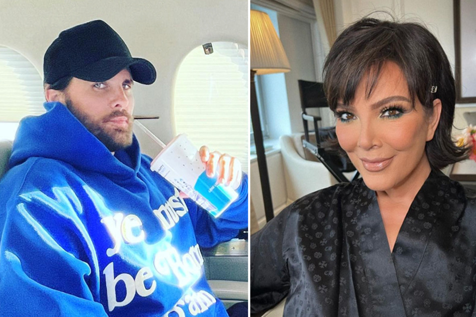 Scott Disick (l.) defended his hurt feelings to Kris Jenner, and he's not wrong for doing so.