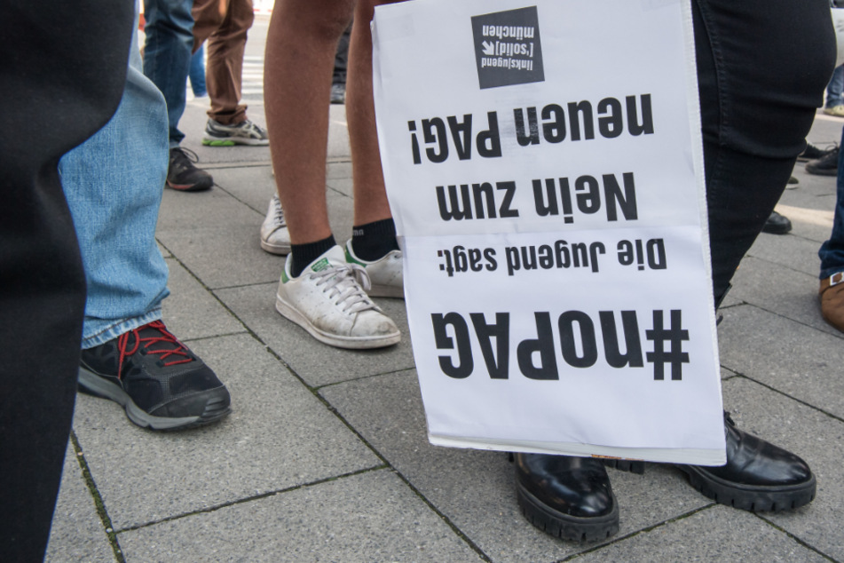 In München ist eine Demo mit 5000 angemeldeten Menschen gegen das PAG geplant. (Archiv)