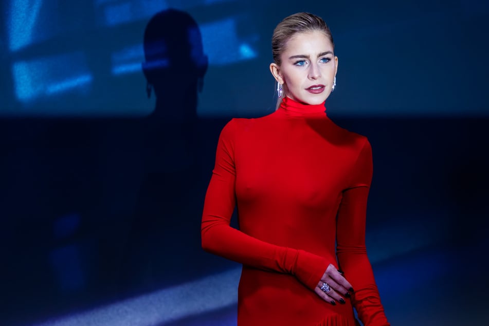 Caro Daur (29) zeigte sich in der vergangenen Woche auf der Berliner Fashion Week.