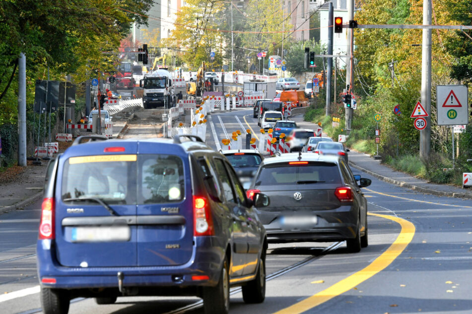 Gerade die Bautzner Straße kostet Verkehrsteilnehmer seit geraumer Zeit einiges an Nerven.