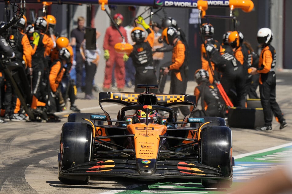 Die Siegesserie von Oscar Piastri riss in Imola, seine WM-Führung behält er aber bei.