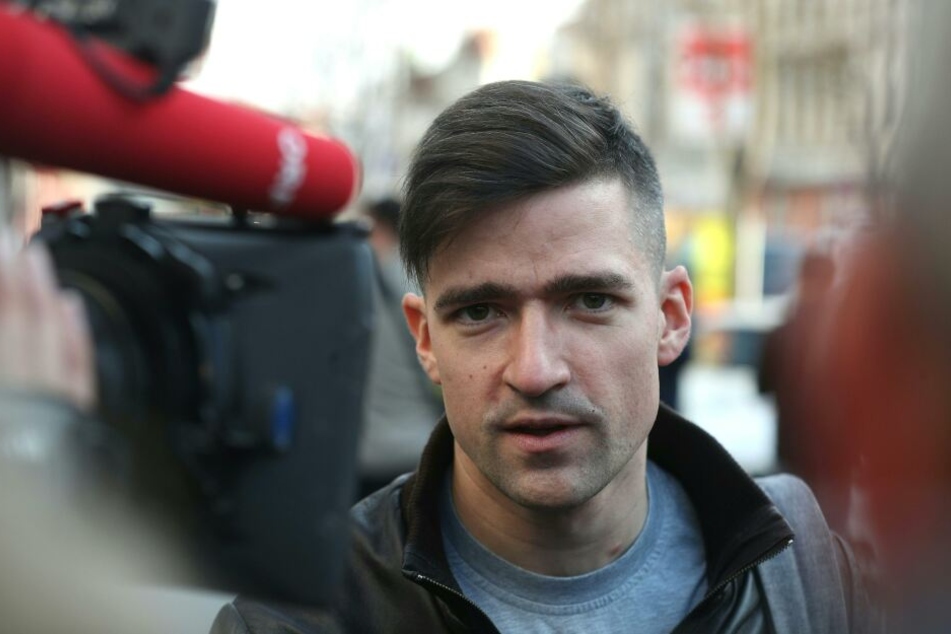Martin Sellner, Chef der rechten "Identitären Bewegung" aus Österreich.