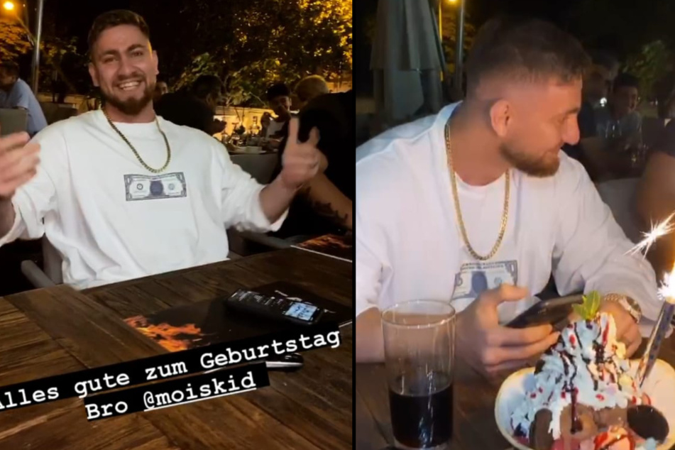 YouTuber Mois (29) kam bei der lustigen Aktion von Pietro Lombardi (28) gar nicht mehr aus dem Lachen heraus.