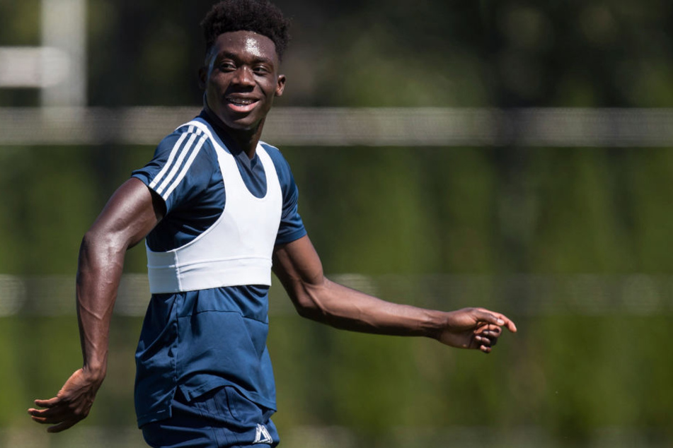 Youngster Alphonso Davies könnte für Niko Kovac eine Alternative darstellen. (Archivbild)
