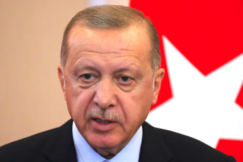 Recep Tayyip Erdogan, Staatspräsident der Türkei, führt in Nordsyrien Krieg gegen die YPG-Kurdenmilizen.