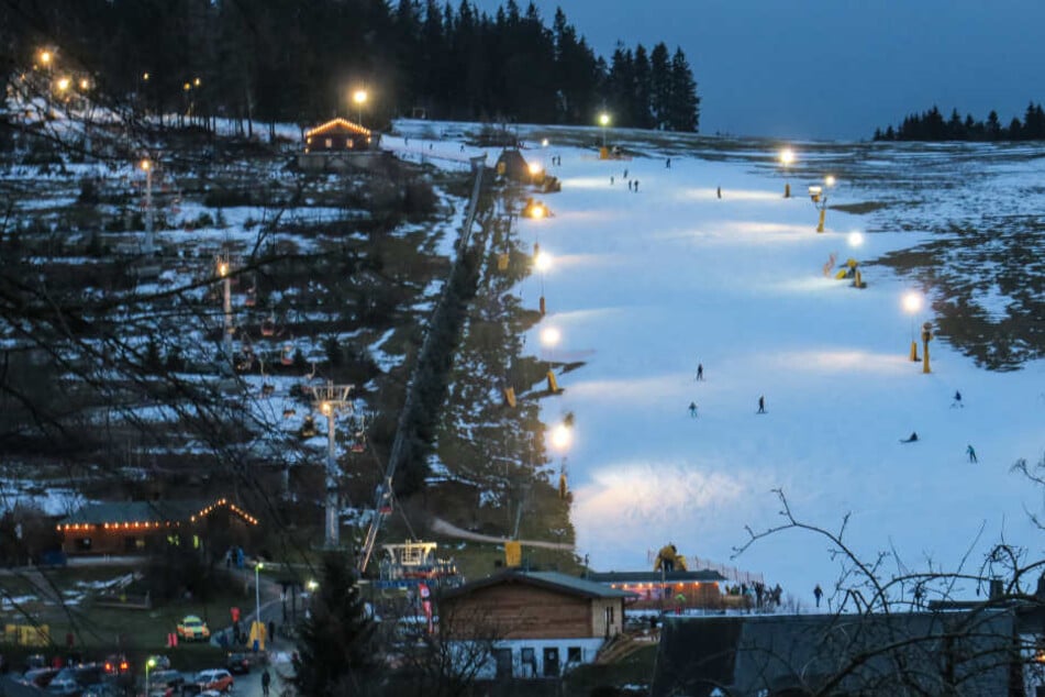 Der Unfall passierte an einem Lift in der Skiarena Eibenstock.