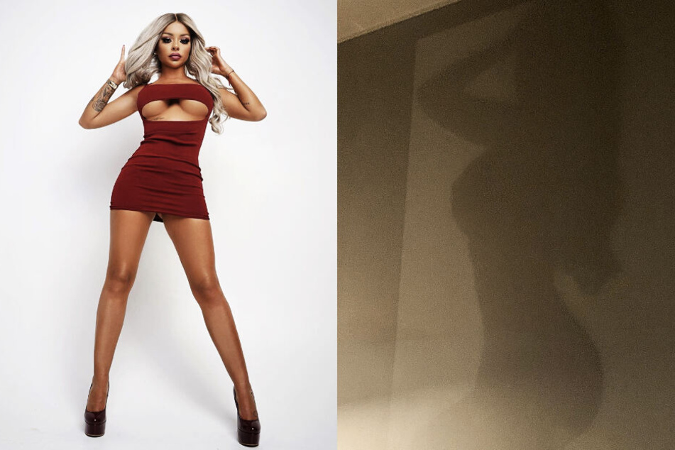 Katja Krasavice hat sich ihren Fans jetzt splitternackt gezeigt.