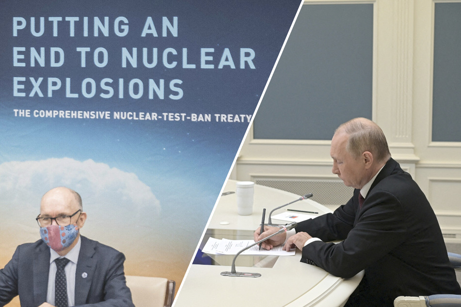 Russia is considering revoking its ratification of the Comprehensive Nuclear Test Ban Treaty.
