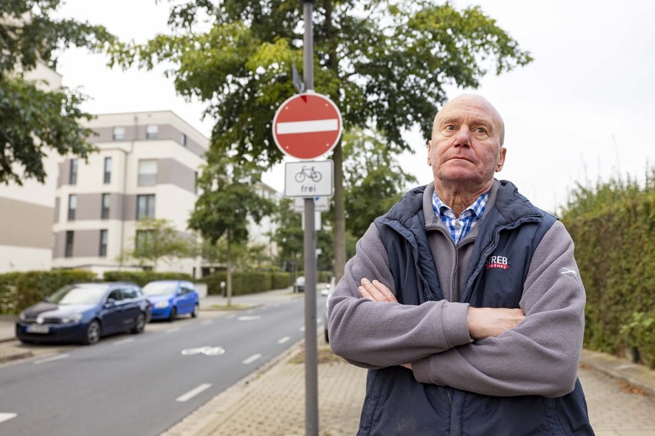 Vorher lief es, nun gibt es Probleme, berichtet auch Anwohner Frank Bachmann (66).