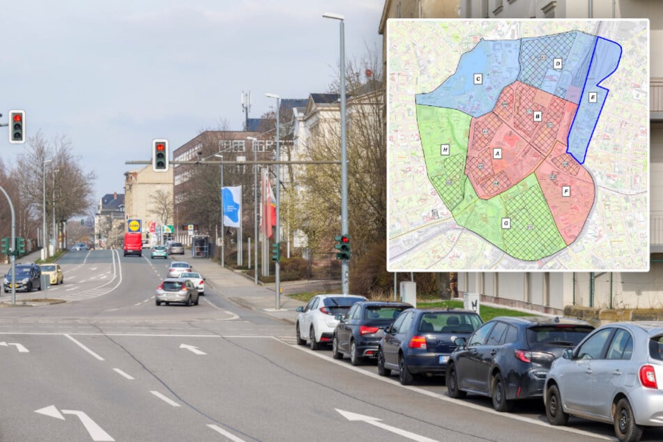 Chemnitz: Chemnitz: Hier müssen Autofahrer bald fürs Parken zahlen