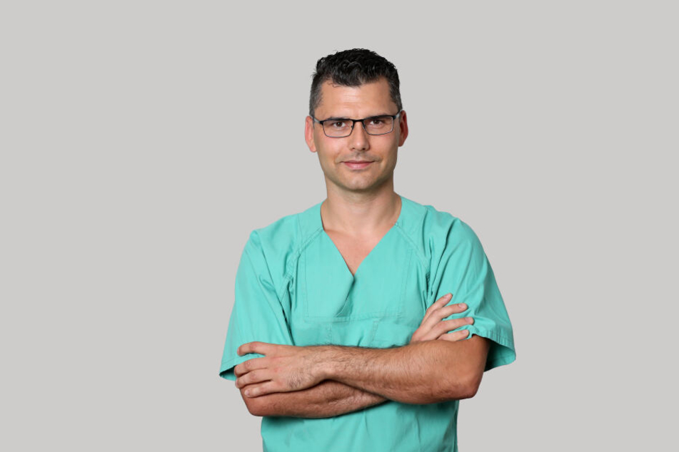 Fachpfleger für Anästhesie und Intensivpflege Thomas Kischkel (41).