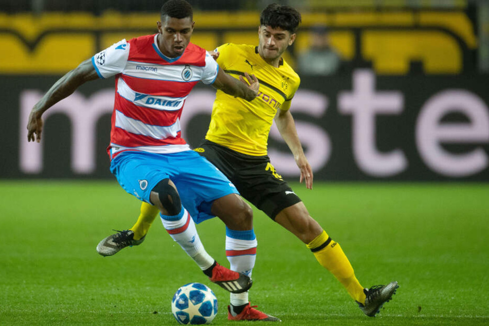 Wesley (22, l.) vom FC Brügge ist eines der begehrtesten Talente in Europa. Schnappt ihn sich RB Leipzig?