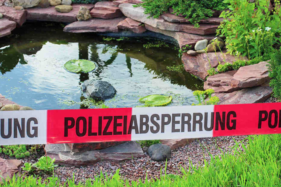 In seinem eigenen Gartenteich wurde ein 89-jähriger Mann in Finsterwalde tot aufgefunden. (Symbolbild)