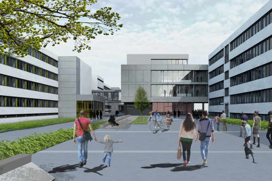 In Grünau soll ein modernes Schulzentrum entstehen.