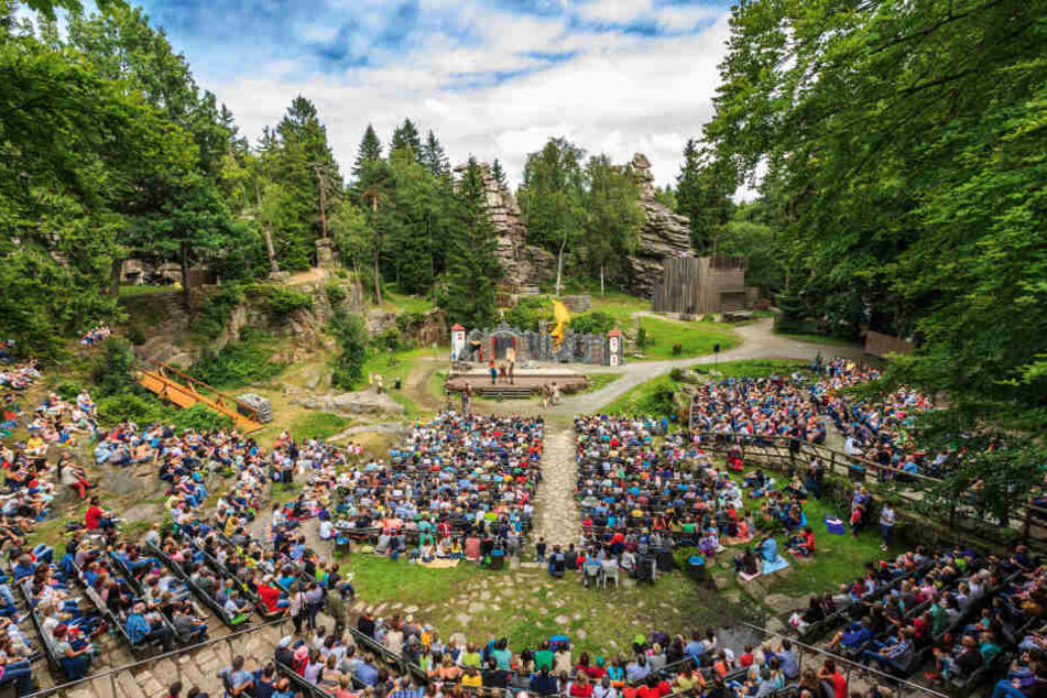"Ronja Räubertochter" sorgte für volle Ränge bei den Greifenstein-Festspielen.