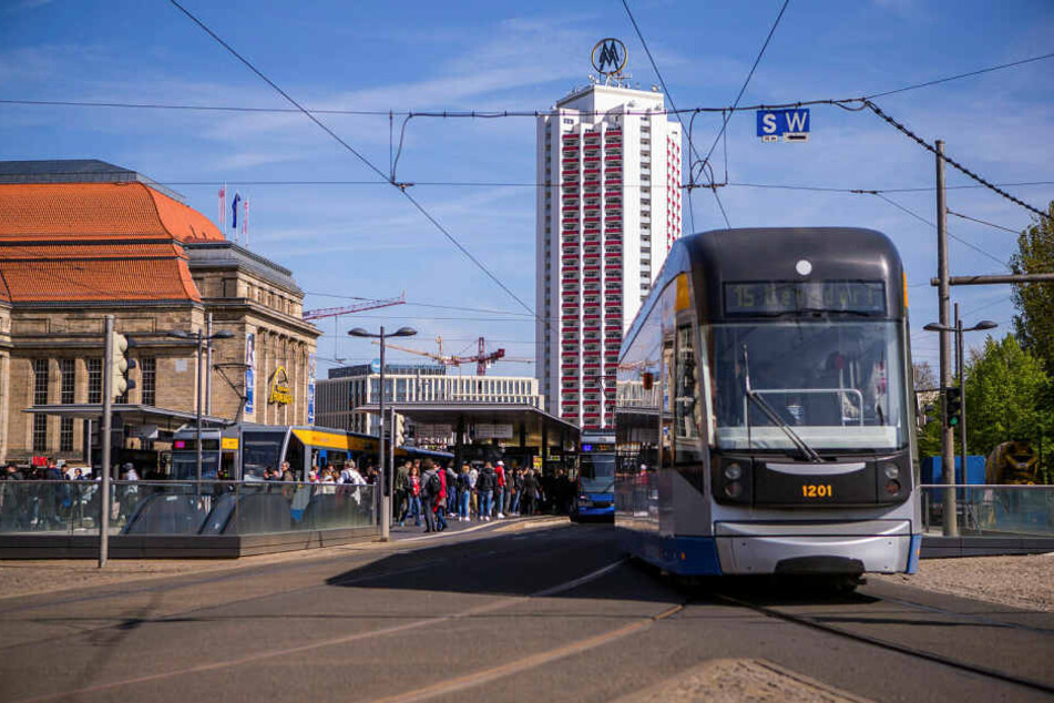 Wegen der extremen Hitze kommt es auf den Linien der Leipziger Verkehrsbetriebe (LVB) am Mittwoch zum Ausfall einzelner Teilstücke.