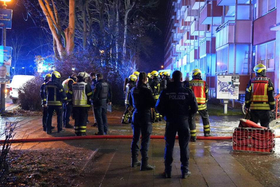 Mehrere Einsatzkräfte rückten in der Nacht zu Freitag zur "Langen Lene" aus.