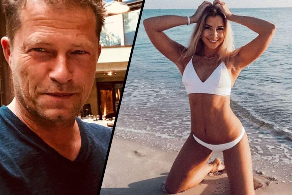 Auf Mallorca geht es zwischen dem Schauspieler und der Ex-Bachelor-Kandidatin heiß her.