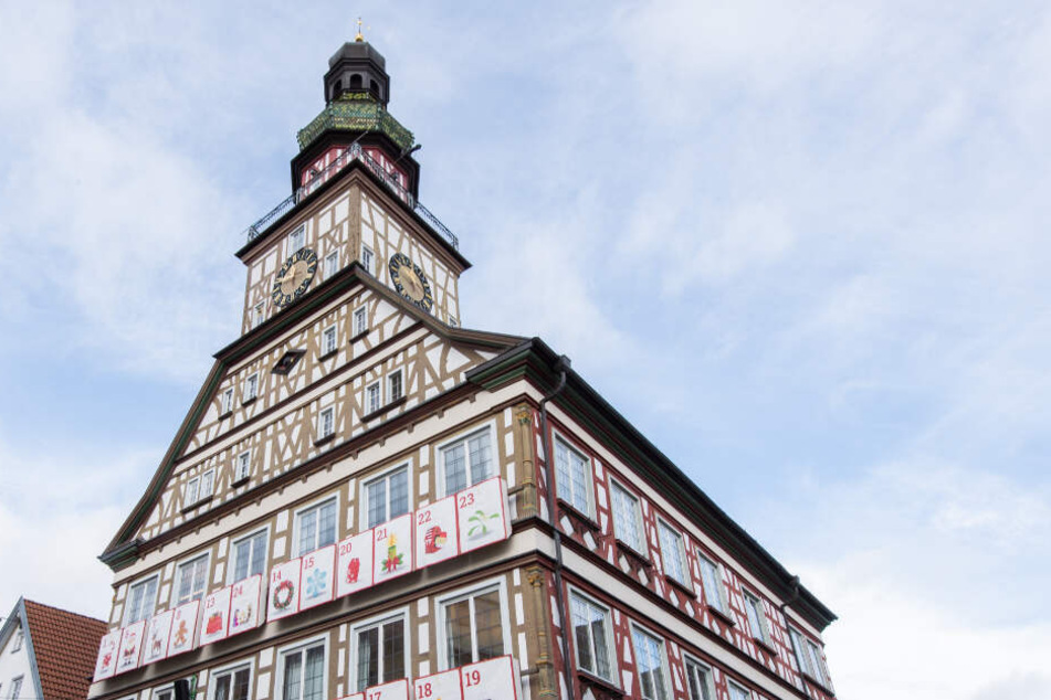 Das Rathaus in Kirchheim unter Teck.