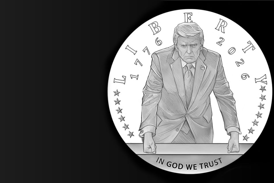 A commemorative gold coin featuring President Donald Trump's likeness was approved by a commission hand-picked by the Republican.