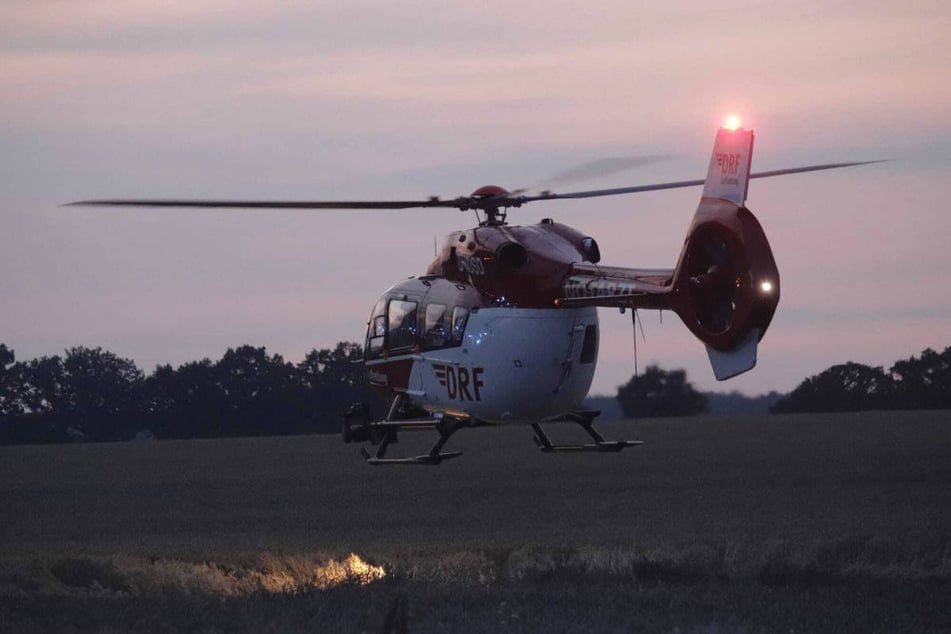 Die Frau musste mit einem Rettungshubschrauber ins Krankenhaus geflogen werden. (Symbolfoto)