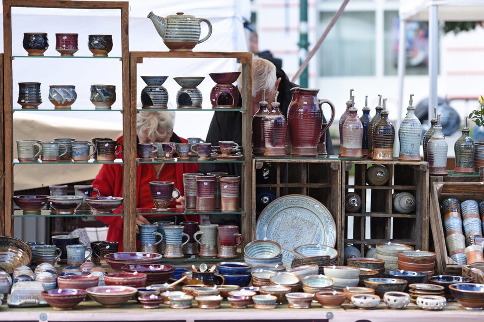 Beim 12. Ostsächsischen Töpfermarkt könnt Ihr durch verschiedenste handgemachte Tonwaren stöbern. (Symbolfoto)