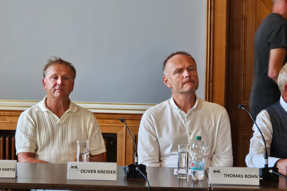 Der Deal mit den Investoren Oliver Kreider (60, l.) und Thomas Bohn (59) ist vorerst vom Tisch. Ob sie ein neues Angebot unterbreiten werden, ließen sie noch offen.