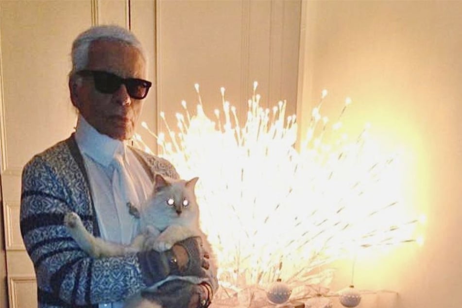 Ein Herz und eine Seele waren Modeschöpfer Karl Lagerfeld und seine Katzendame "Choupette".